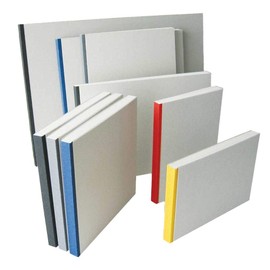 Kunst & Papier Pasteboard Sketchbook, 8.3" x 5.8", Landscape, Blue