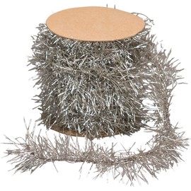 Tinsel Garland - Silver