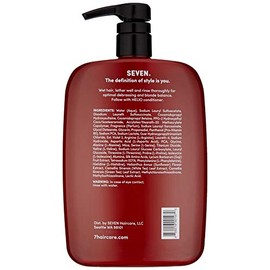 SEVEN Hair Care Rinzu Helio Violet Shampoo for Women & Men with Green Tea & Amino Acid, Purple Shampoo for Blonde Hair & Brassiness, Sulfate + Paraben