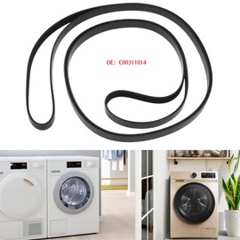 SG Store 7PH2010 Tumble Dryer V-Ribbed Belt C00311014 Compatible with Whirlpool Compatible with Hotpoint Tumble Dryers Replacement Drive Belt