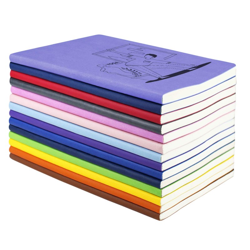 GRT A5 PU Leather Colourful Writing Notebook Journal Diary Notebook