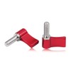 SPEEDWOX 2 Pcs M6 17mm Adjustable Lever Thumb Screw with
