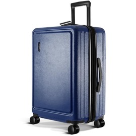 TRAVELARIM 24 Inch Luggage with Spinner Wheels, Hard Shell Suitcase with TSA Locks for Luggage, Travel Large Suitcase, Expandable Hard Shell Suitcases, Navy