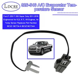 926-546 A/C Evaporator Temperature Sensor Compatible with Ford F-250 F-350 Super Duty 2011-2016 Engineered for 6.2L 6.7L V8 Engines, Air Temp Sensor Replaces Part Number BC3Z-19C734-A BC3Z19C734A
