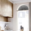 Arch Window Pleated Blinds Easy Cut and Install Pleated Shades