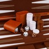 RERIVER Backgammon Set 2 Players Classic Backgammon Sets for Adults
