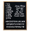 Felt Like Sharing Large Felt Letter Board 24x30in – Changeable
