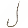Daiwa Tournament Snelled Worm Hooks 60cm 10pcs., Size 8