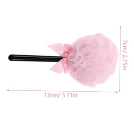 OATIPHO 2Pcs Lollipop Shape Makeup Powder Puff Skin Friendly Face Setting Tool for Women and Chic and Comfortable Handle for Precise Application for Loose Powder Makeup