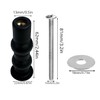 4 Pcs Toilet Seat Bolts Screws, Toilet Seat Top Part
