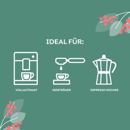 Melitta Manufacture Coffee Espresso Specialty Coffee, 500 g, Whole Coffee Beans, Unground, Single Origin Farm Coffee from Uganda, Roasted in Germany, Strength 4