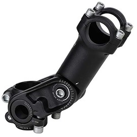SATORI 1-1/8" x 25.4mm x 120mm Dual Adjustment STEM Bike Bicycle Riser Extension Duo Adjustable for Road Bike MTB