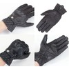 Rough & Road RR8525BK2 Comfort Knuckle Leather Gloves DS BK