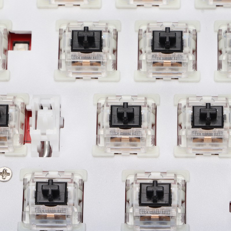 Mechanical Keyboard 64 Key Plus RGB 3 Mode Knob Design