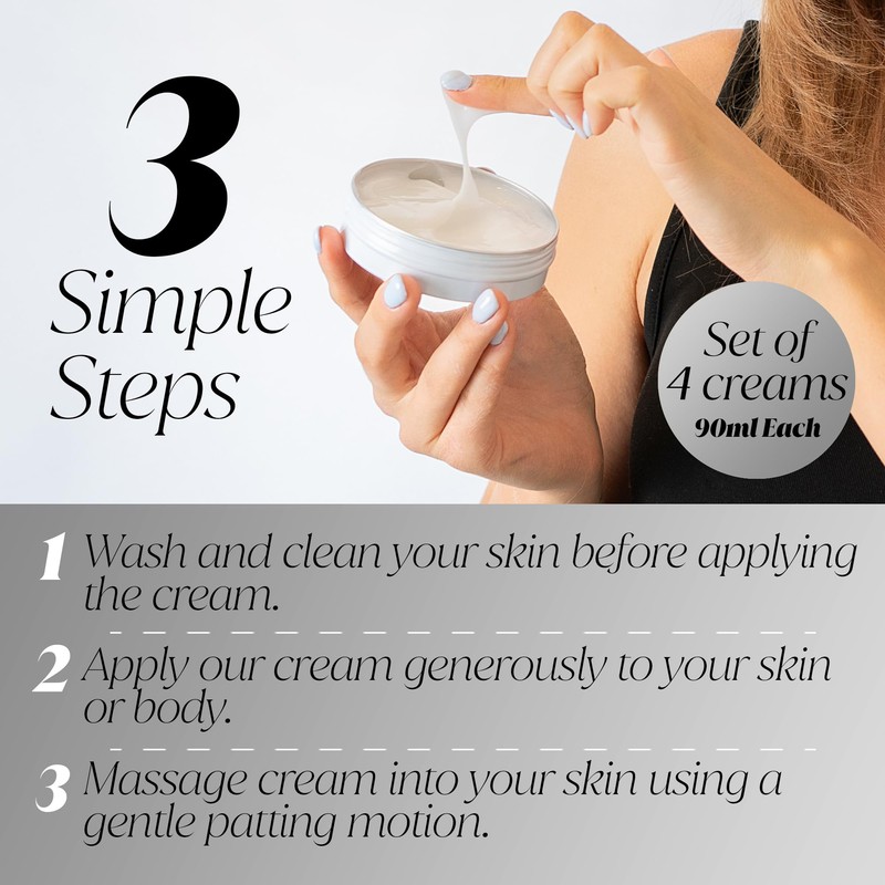 x4 Premium Snail Mucin Essence Cream with Hyaluronic Acid –