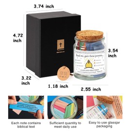 Christian gifts for women, Bible Gifts for Women, Bible Verse Jar, Hope Jar, Read Me When Bible Verses Jar, Bible Stuff, Bible Jar, Prayer Jar, Spiritual gifts for women