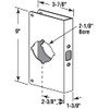 Prime-Line U 9547 Brass Lock and Door Reinforcement Plate for
