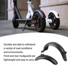 2 Pcs Electric Scooter Front Rear Wheel Mudguards ABS Fender