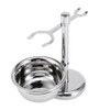 Mens Luxury Shaving Kit Stainless Steel Shaver Brush & Safety
