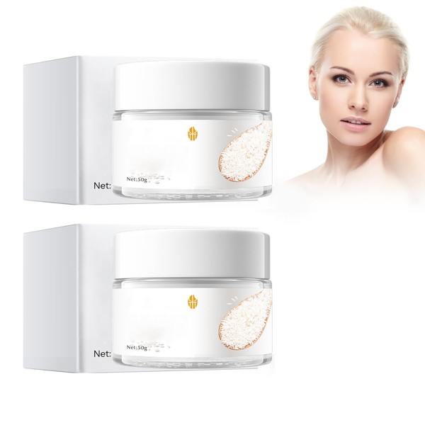 Hppsctink Rice Face Cream, Anti-Wrinkle Cream Made of Rice, Moisturising