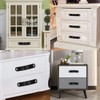 Yoohey 5 Pack Drawer Knob Pull Handle Leather Cabinet Drawer