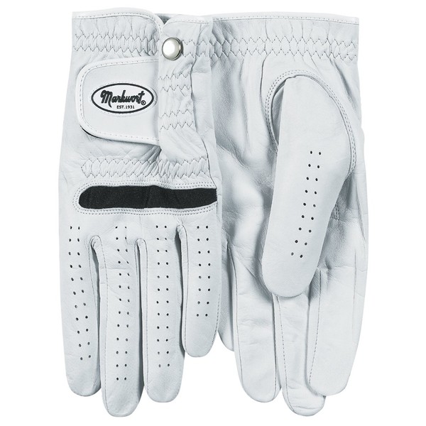 Markwort Men's Left Hand Leather Golf Glove (For Right Handed Golfer), Small