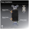 GE Almond, GE Ultra Pro Heavy-Duty, Single Pole, Wall, Light,