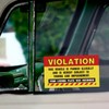 50 Parking Violation Stickers, Violation - Vehicle Illegally Parked, Your