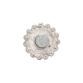 Darice, David Tutera Illusion, 6 Piece, Crystal Rhinestone and Pearl Magnet Brooches, Clear