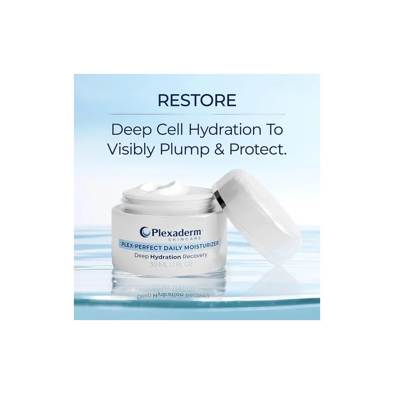 Plexaderm Hidratante Facial Diario, Ácido Hialurónico Para H