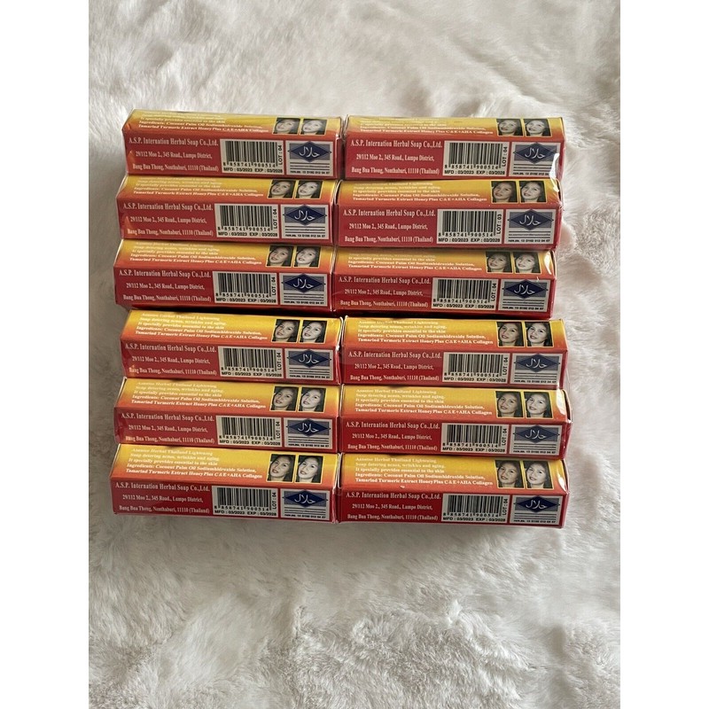 Asantee 1xAsante Tamarind &Turmeric Herbal Brightening Soap 250g Ship From