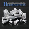 Glarks 210Pcs Aluminum Alloy M3 M4 M5 M6 M8 M10