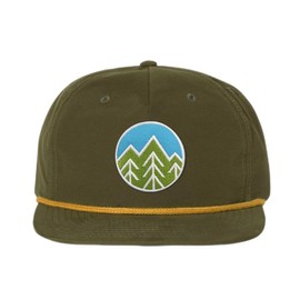 Tuck Life Rope Hat (Sky Trees, Army Green)