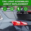 Lochnchn Tail Light Assembly Compatible with Chevy Equinox 2018 2019