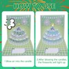 atnayo Musical Birthday Cards, 3D Pop up Light up Card