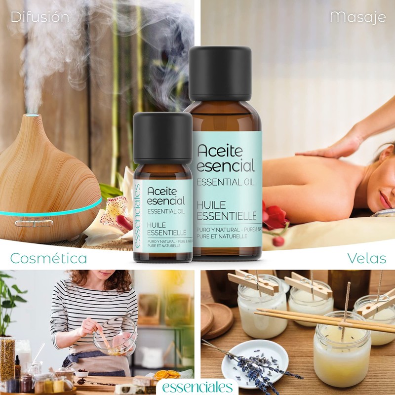 Essenciales Mandarin Essential Oil 100% Pure | Citrus Reticulata Essential
