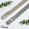 Vicmag 3X Magnetic Bracelet for Men Pure Titanium Bracelet 3500