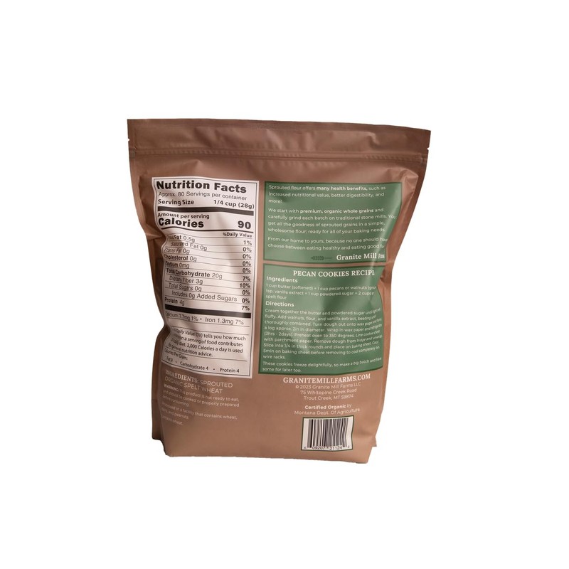Sprouted Organic Ancient Grain Flour Collection by Granite Mill Farms,