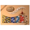 Lindt LINDOR Deluxe Assorted Chocolate Candy Truffles Gift Box, 15.2