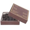 50pcs/box 12mm Cue Tips Kit Snooker Red Leather Cue Stick