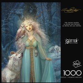 Buffalo Games - Annie Stegg Gerard - The Snow Queen - 1000 Piece Jigsaw Puzzle for Adults - Challenging Puzzle Perfect for Game Nights - Finished Size is 26.75 x 19.75