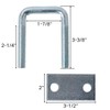 MYZHRE 4 Pack Leaf Spring Clamp Kit, 1-3/4 inch Width