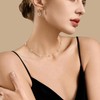 Raicegs Pearl Jewelry Set for Women Wedding Gold Pearl Flower