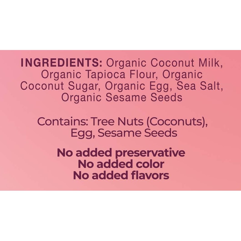 Ava Organics - Coconut Crispy Rollers - Original Coconut (Family
