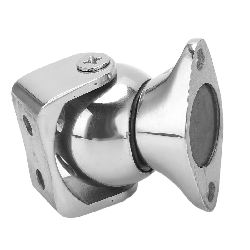 316 Stainless Steel Magnetic Door Stopper, Adjustable Rotating Head, Magnetic
