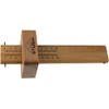 Stubai 345501 Double Marking Gouge, Brown, 220 mm