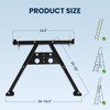 Ladder Stabilizer, Anti-Slip Extension Ladder Stabilizer, Adjustable Leg 20-28" Roof
