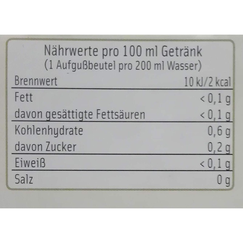 Pear Vanilla Tea Goldmännchen – Nostalgic GDR Cult Products –