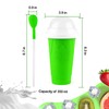 Slushy Cup & Slushy Maker, Portable Smoothie Slushie Squeeze Cup