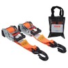 Mytee Products 2Pcs Orange 2" x10' Auto Retract Ratchet Straps